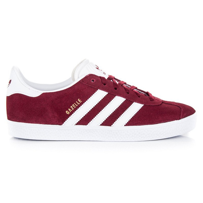 Adidas gazelle j CQ2874 rouge