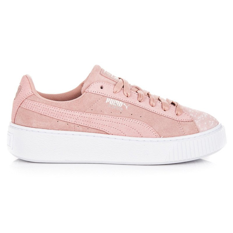 Puma Suede Platform Pebble WN`S rose