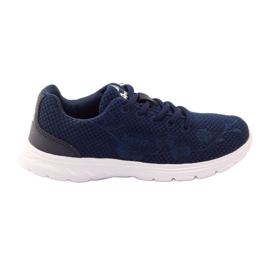 American Club Chaussures de sport avec semelle intérieure en cuir, bleu marine American Club Chaussures de sport avec semelle intérieure en cuir, bleu marine