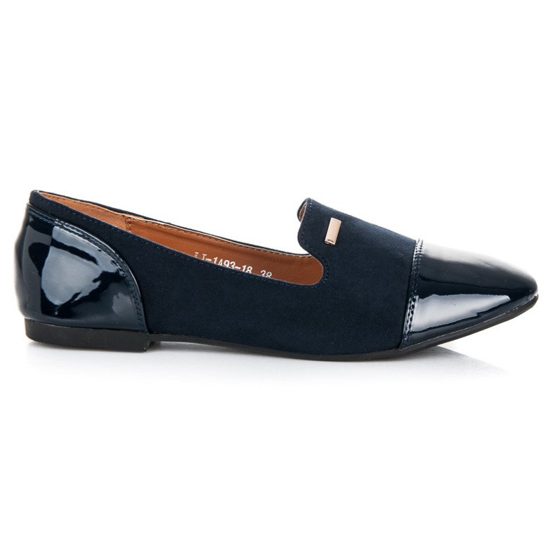 Best Shoes Seigneurs laqués bleu
