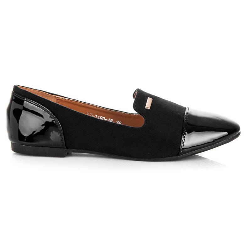 Best Shoes Seigneurs laqués le noir