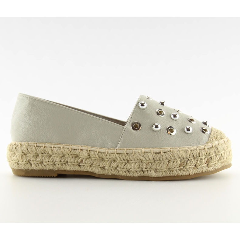 Espadrilles grises pour femme 7680 Gris