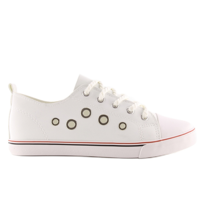 Baskets blanches pour femmes FG-2767 blanc