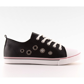 Sneakers noires pour femmes FG-2767 Black