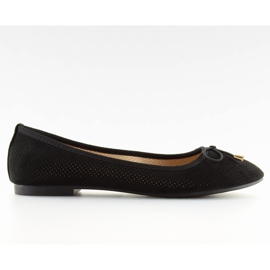 Ballerines noires classiques LK20P noir