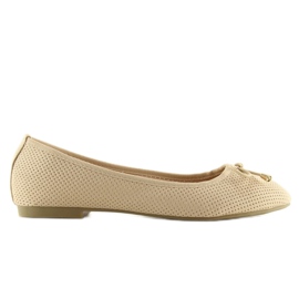 Ballerines classiques beiges LK20P Beige