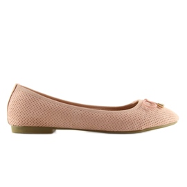 Ballerines roses classiques LK20P Rose