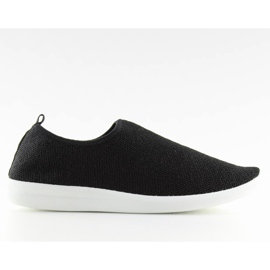 Chaussures de sport noires pour femmes LZ-9835 noir le noir