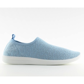 Chaussures de sport bleues pour femmes LZ-9835 Bleu