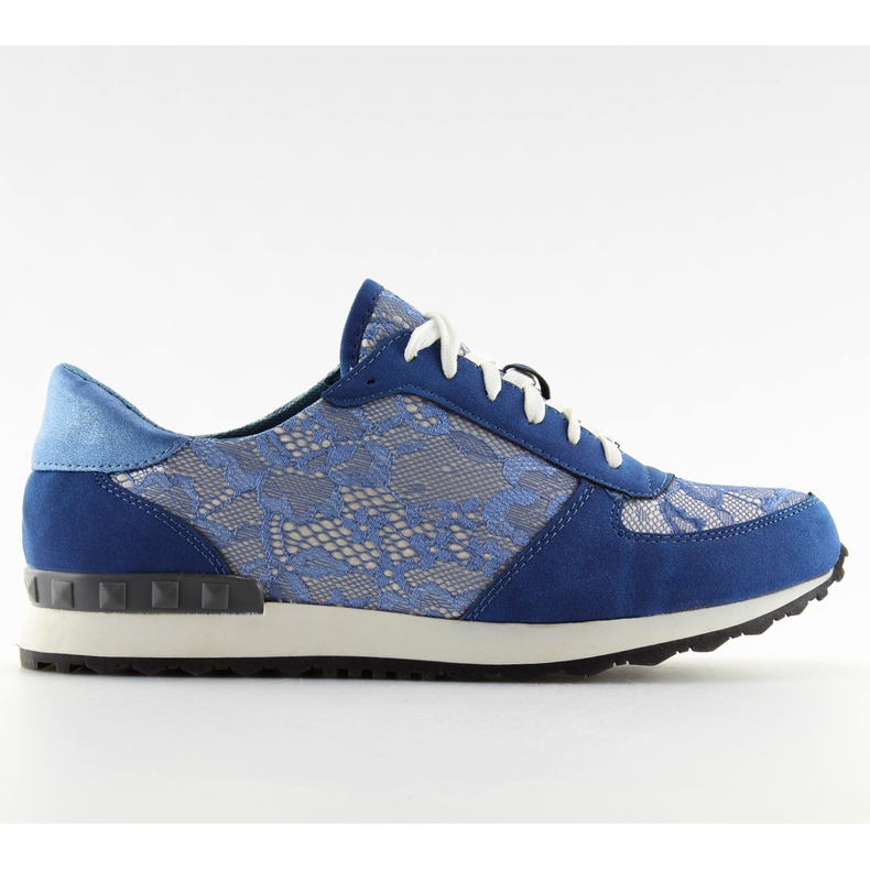 Baskets avec Y620 D. Lacet bleu