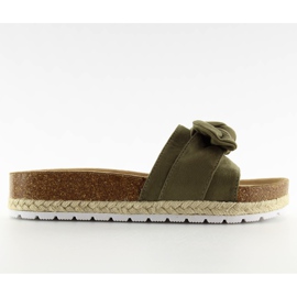 Chaussons vert esparyl SK41 Vert Chaussons vert esparyl SK41 Vert