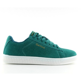 T-1706 Chaussures de sport femme mer turquoise vert