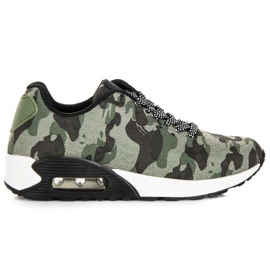 Pliwama Chaussures de sport confortables Moro vert