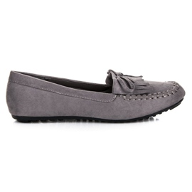 Mocassins gris