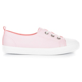 Baskets MCKEYLOR confortables rose