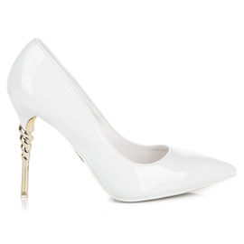Seastar Escarpins à talon décoratif blanc