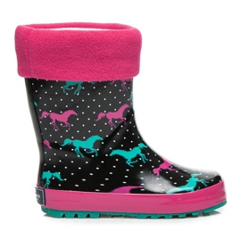American Club Galoches de poney noir