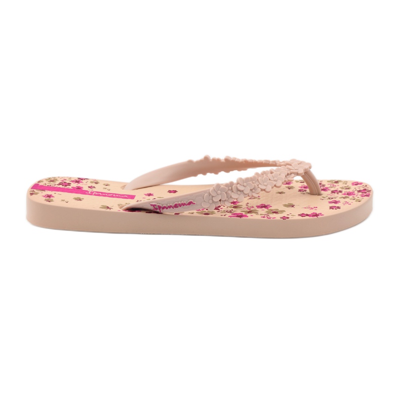Ipanema 82397 pantoufles pour femmes à fleurs rose Ipanema 82397 pantoufles pour femmes à fleurs rose