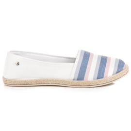 Espadrilles à enfiler Vices blanche