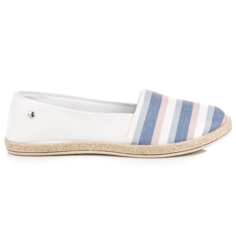 Espadrilles à enfiler Vices blanche
