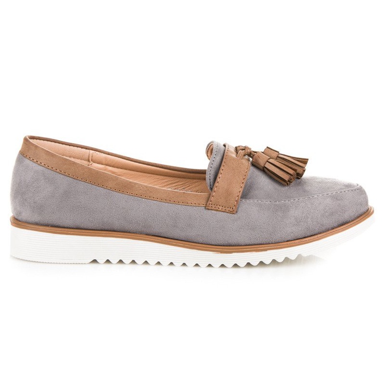 Boho vices mocassins gris