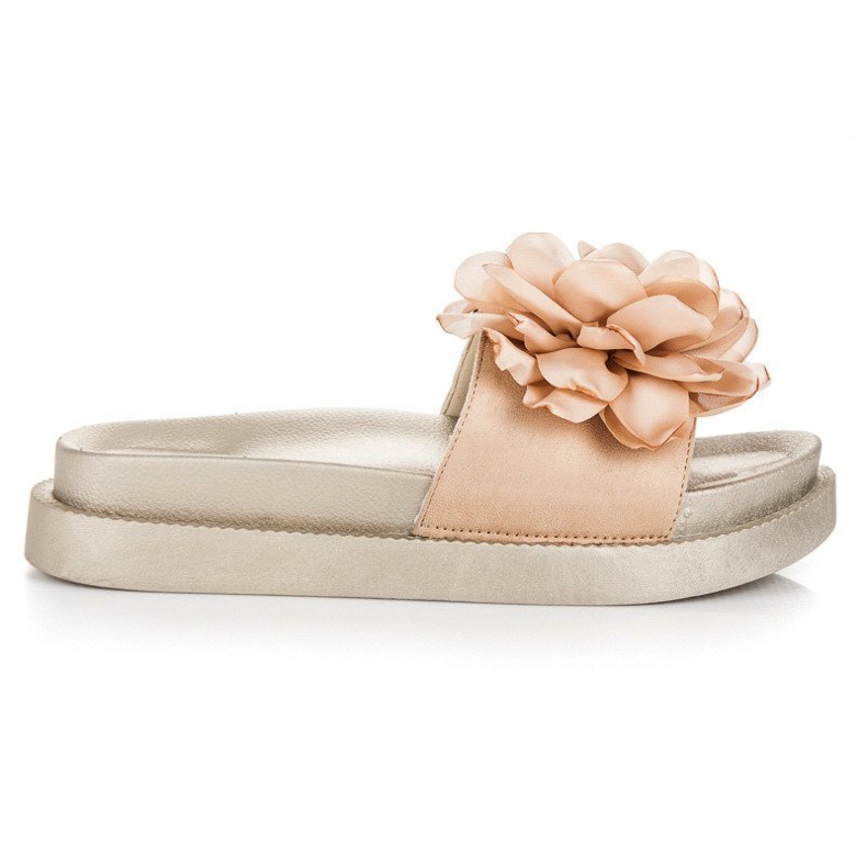 Seastar Chaussons femme Fleurs jaune
