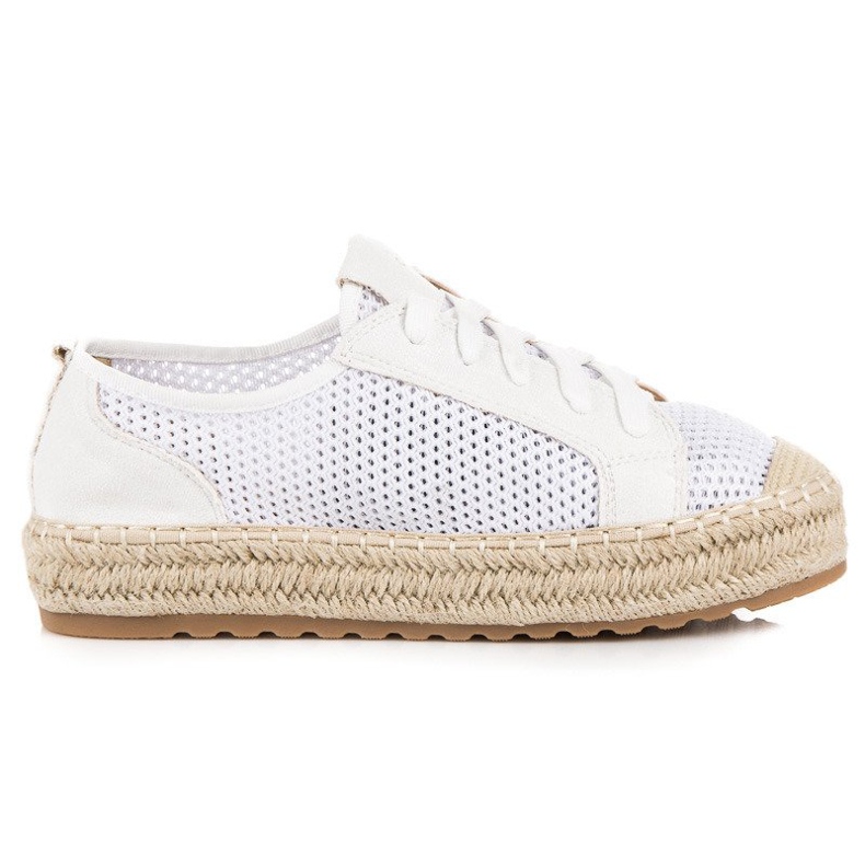 Seastar Espadrilles Ajourées Sur La Reliure blanche