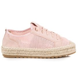 Seastar Espadrilles Ajourées Sur La Reliure rose Seastar Espadrilles Ajourées Sur La Reliure rose