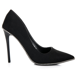 Seastar Talons hauts noirs à la mode le noir
