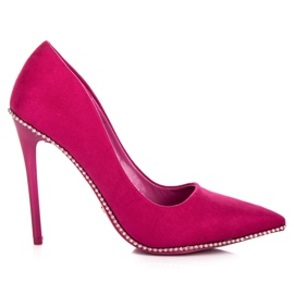 Seastar Talons hauts fuchsia à la mode rose