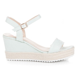 Seastar Sandales espadrilles compensées vert