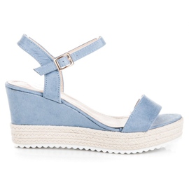 Seastar Sandales espadrilles compensées bleu