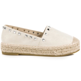 Coura Espadrilles En Daim Sur La Plateforme brun