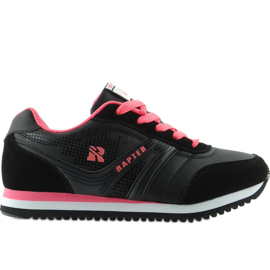 Running Style B686 Chaussures Noir-Corail