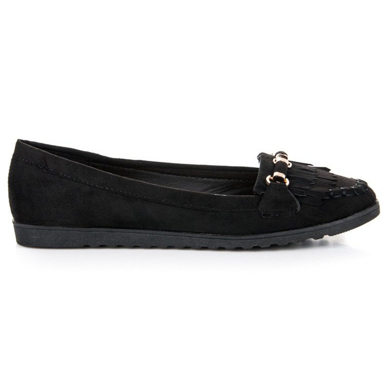 Mocassins femme noirs le noir