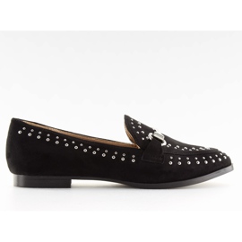 Noir Mocassins noirs pour femme G241 Noir