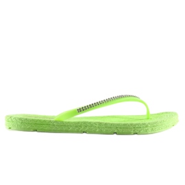 BM Tongs en caoutchouc vertes CK40P LT.GREEN