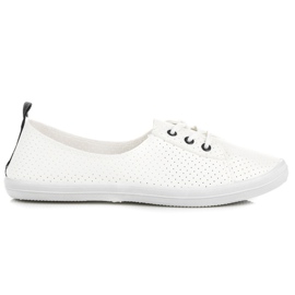 Kylie Baskets ajourées blanc