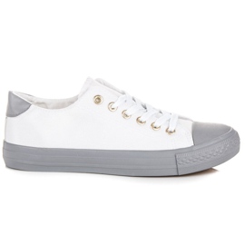 Coura Baskets nouées femme blanc
