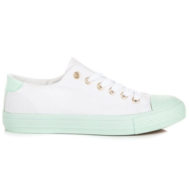 Coura Baskets nouées femme blanc