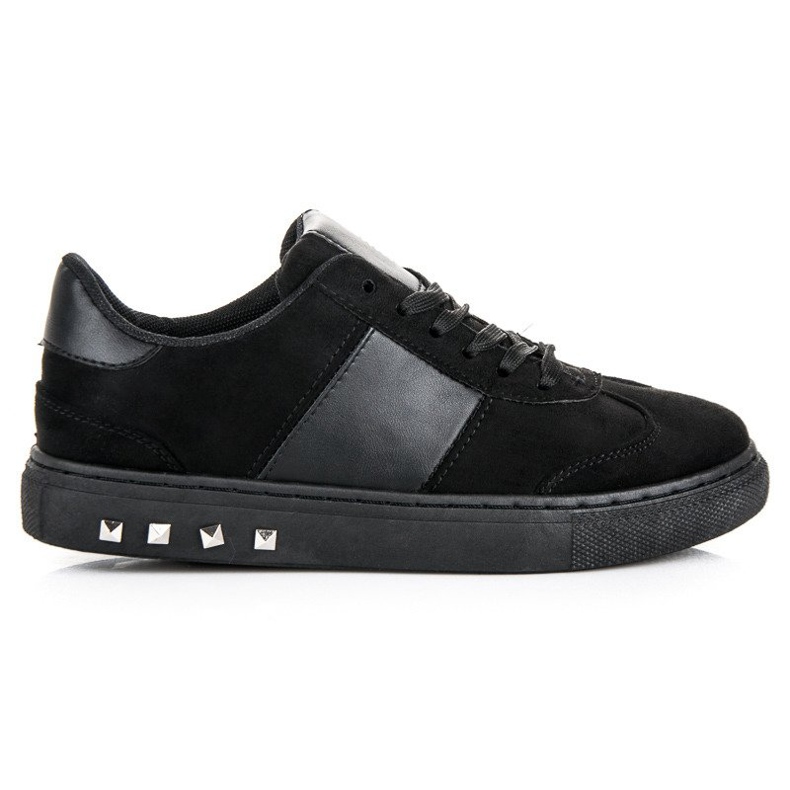 Sport Baskets en daim le noir