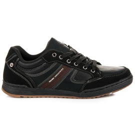 Arrigo Bello Chaussures pour hommes occasionnels noir