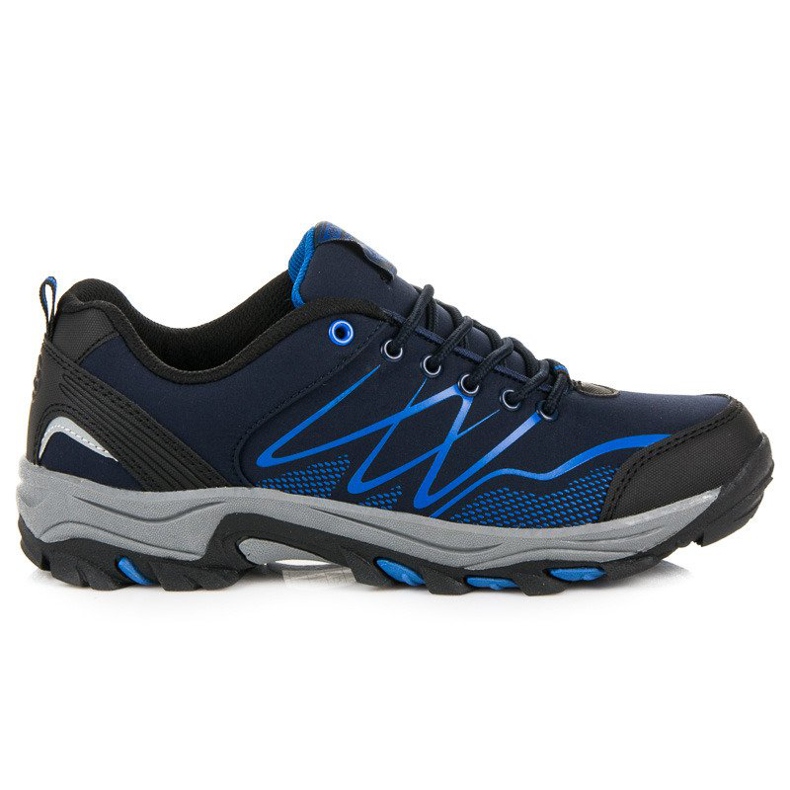 Ax Boxing Chaussures de trekking basses bleu marin bleu
