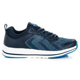 Ax Boxing Chaussures de sport nouées bleu