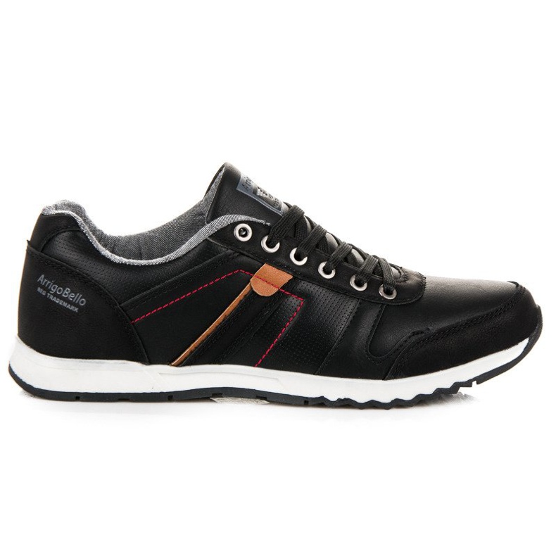 Arrigo Bello Sneakers hommes noirs le noir