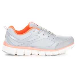 Ax Boxing Chaussures de sport classiques orange gris