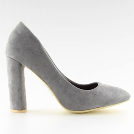 Gris Escarpins gris B-18 gris