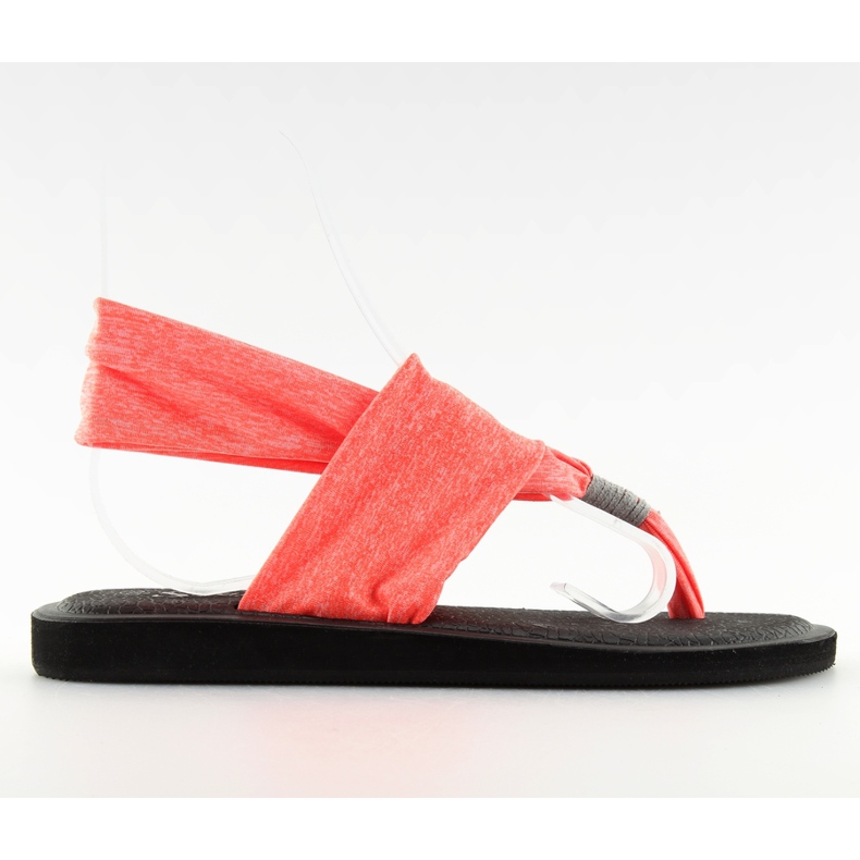 Tongs en coton orange