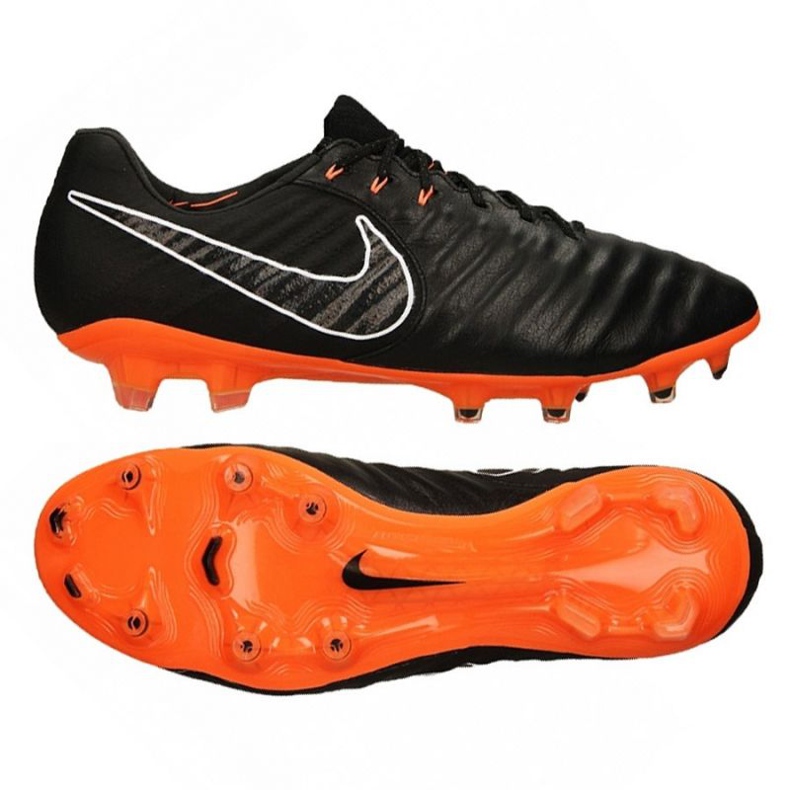Chaussures de football Nike Tiempo Legend 7 Elite FG M AH7238-080 le noir Chaussures de football Nike Tiempo Legend 7 Elite FG M AH7238-080 le noir