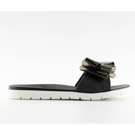KM118 Noir Chaussons Meliski noirs le noir